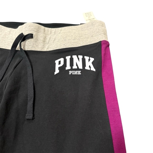 PINK Victoria’s Secret Yoga Athletic Cotton Blend Campus Legging Joggers Size M - Picture 2 of 11